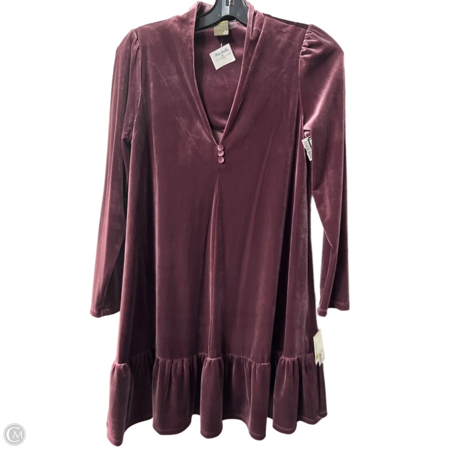 Dress Casual Short By Taylor In Purple, Size: L