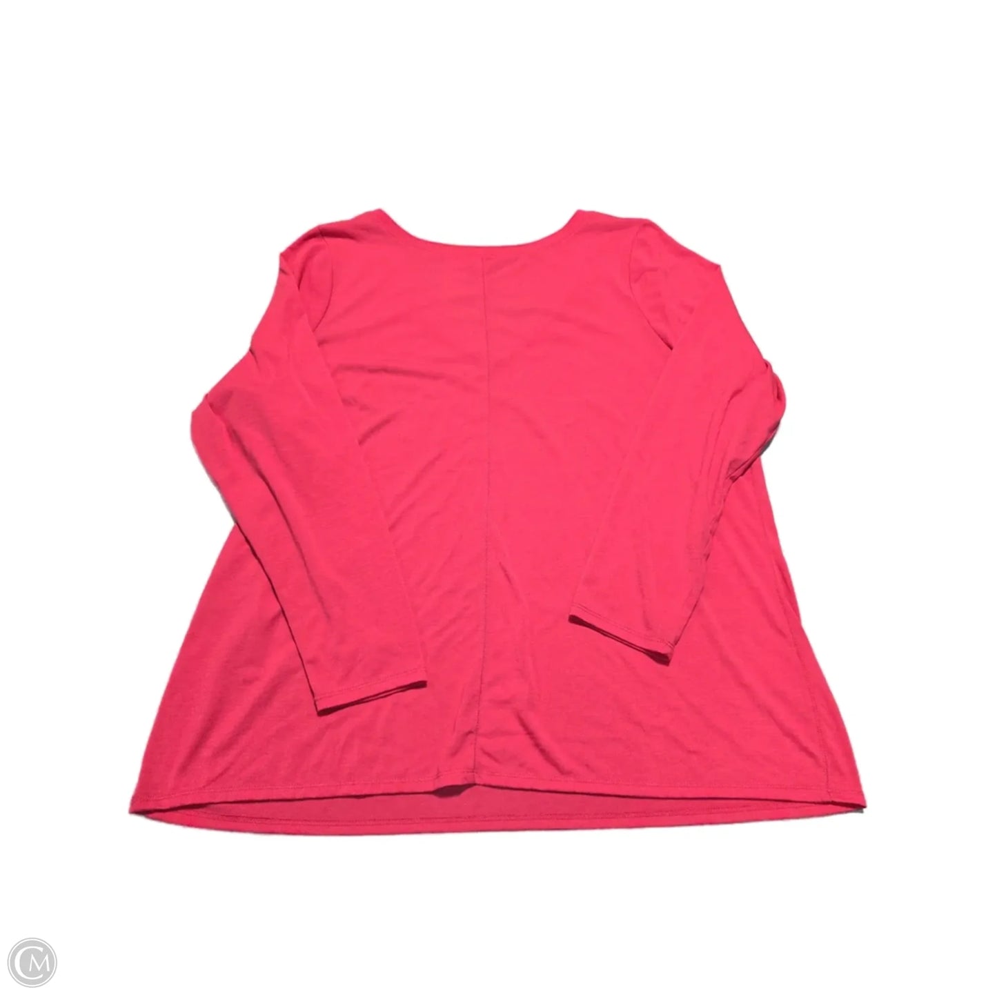 Top Long Sleeve Basic By Lane Bryant In Pink, Size: 1x