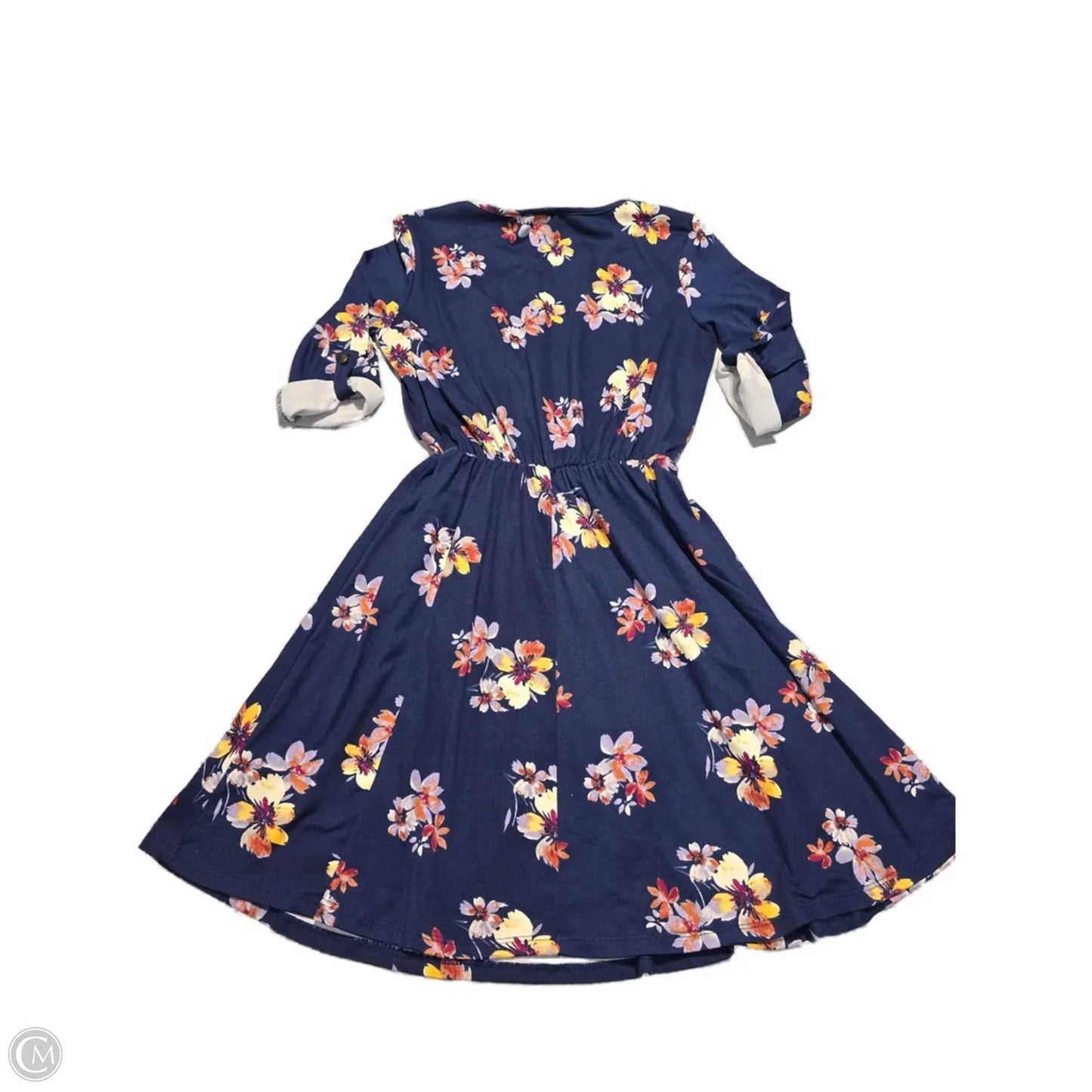 Dress Casual Short By Cme In Navy, Size: S