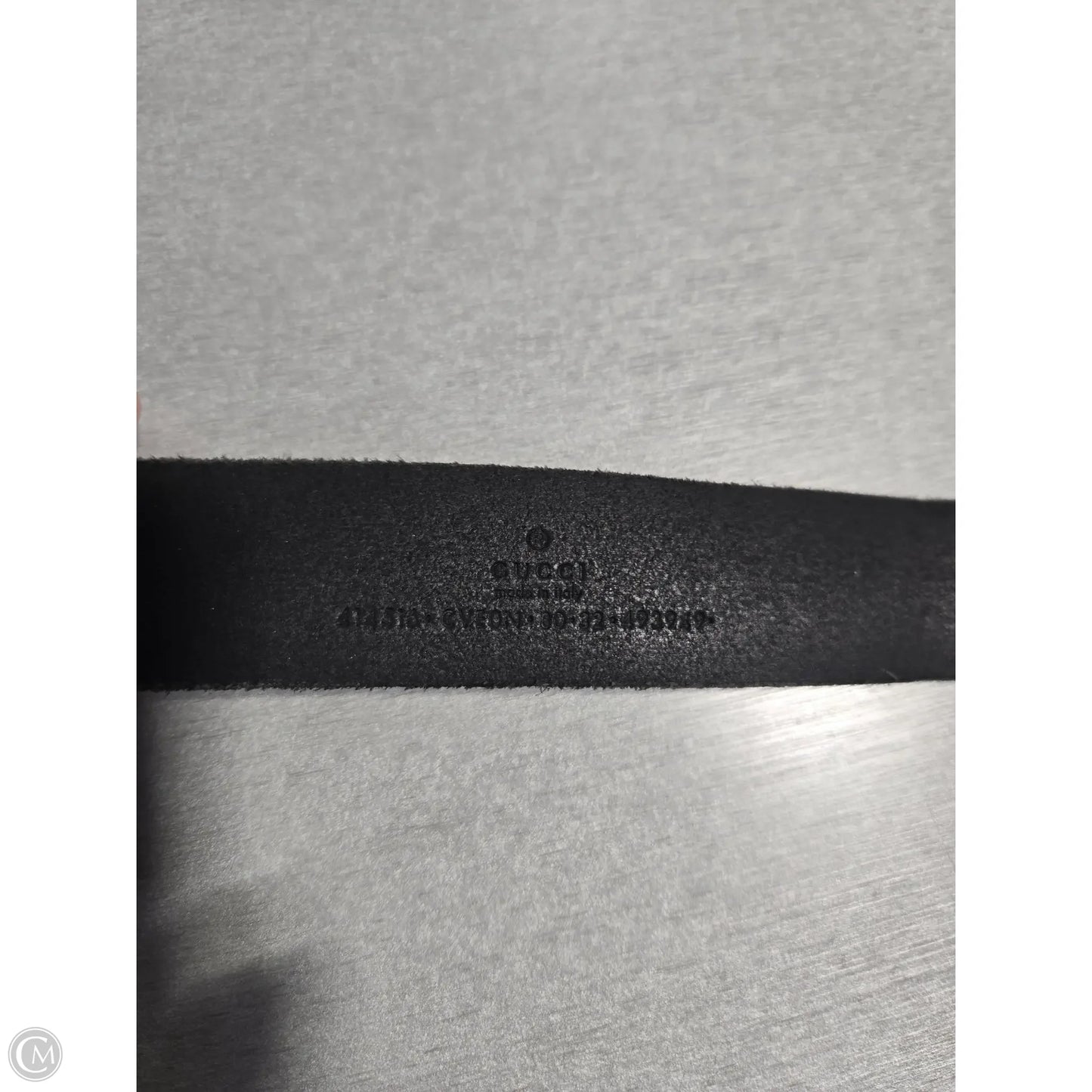 Belt Luxury Designer By Gucci, Size: Small