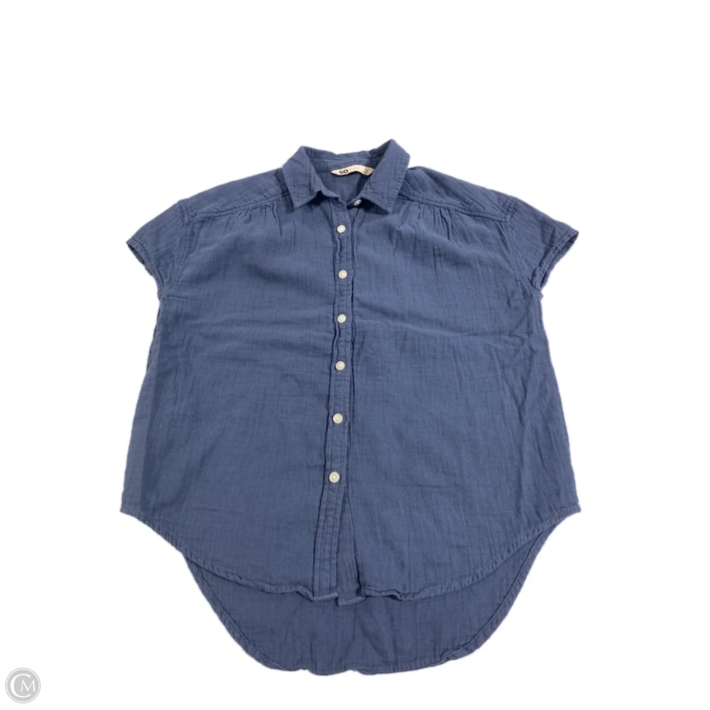 Top Short Sleeve By So In Blue, Size: S