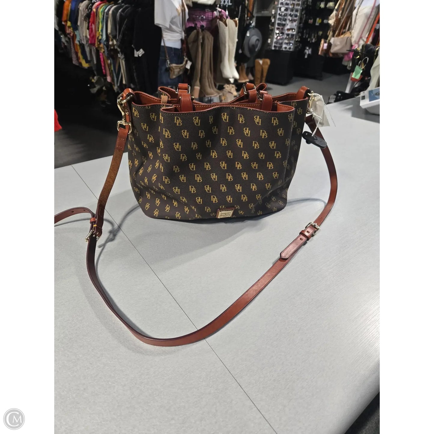 Crossbody Designer By Dooney And Bourke, Size: Medium