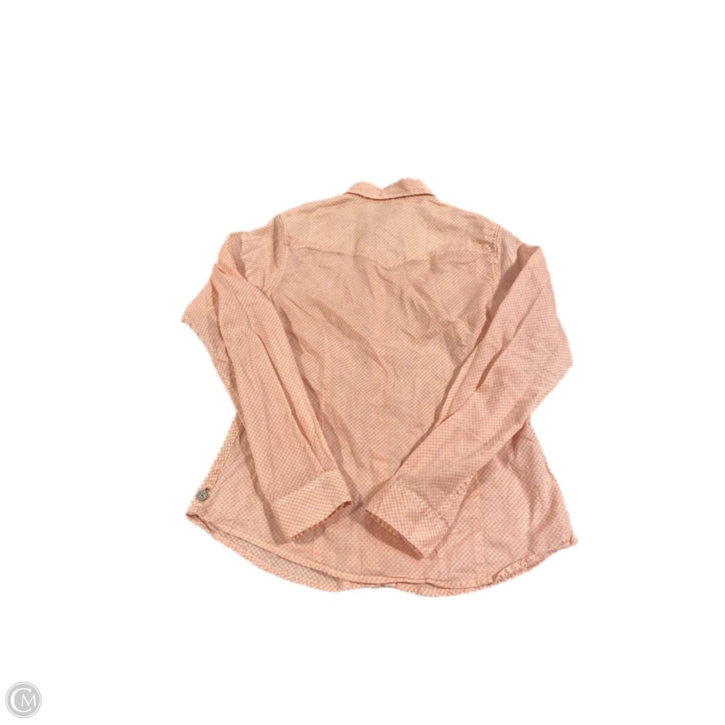 Top Long Sleeve By Cmc In Peach, Size: Sp