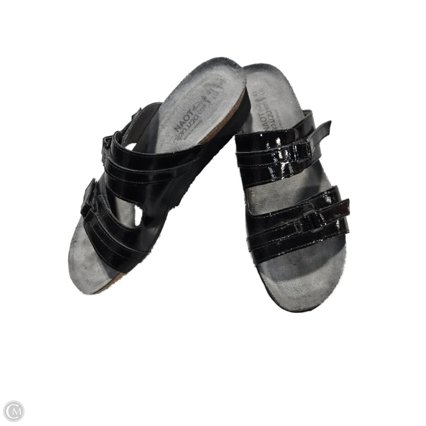 Sandals Flats By Naot In Black, Size: 10