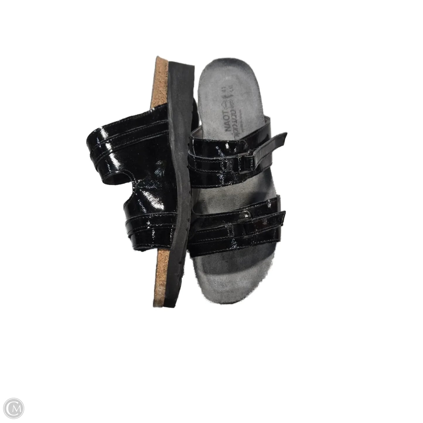 Sandals Flats By Naot In Black, Size: 10