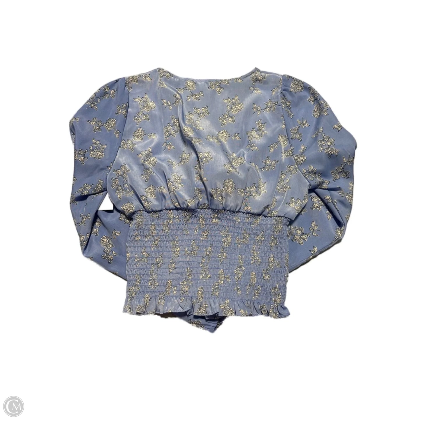 Top Long Sleeve By Love Tree In Blue, Size: S