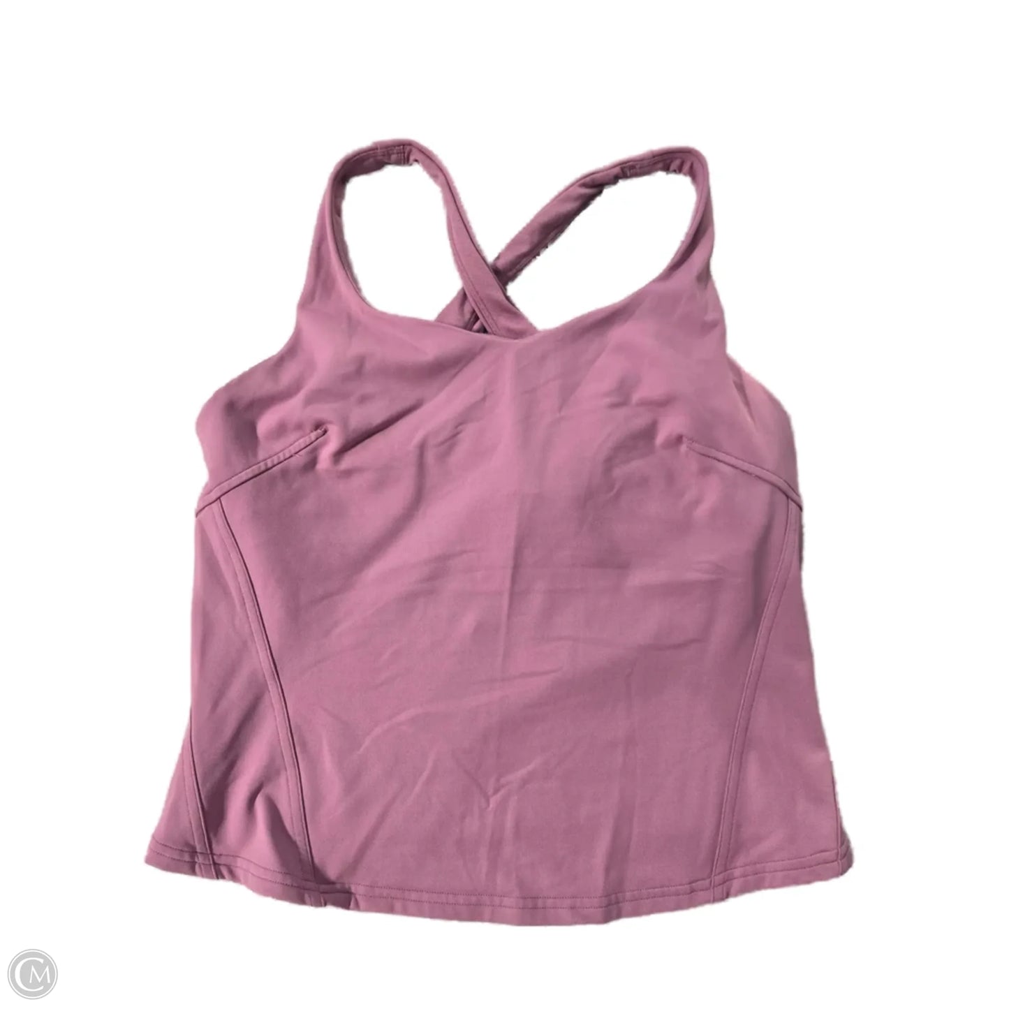 Athletic Tank Top By Lululemon In Pink, Size: 10