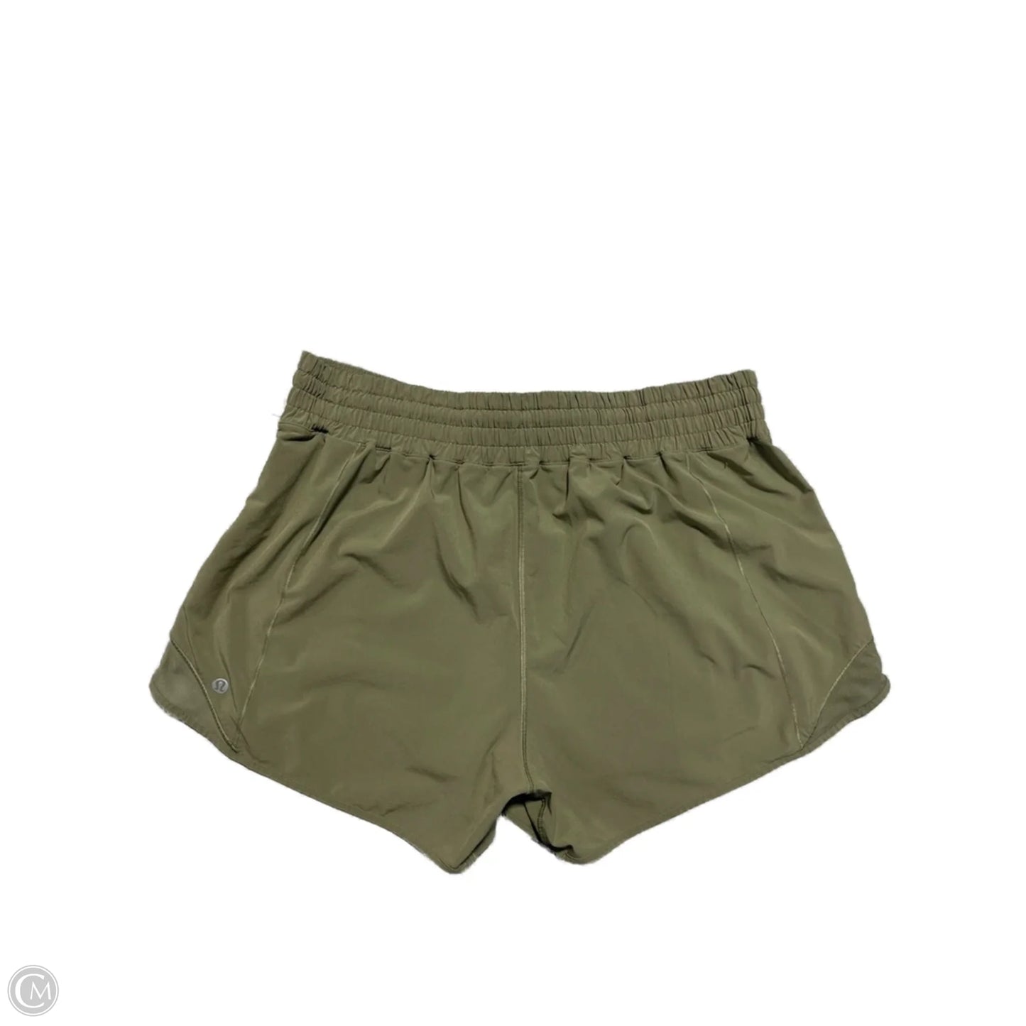 Athletic Shorts By Lululemon In Green, Size: 14