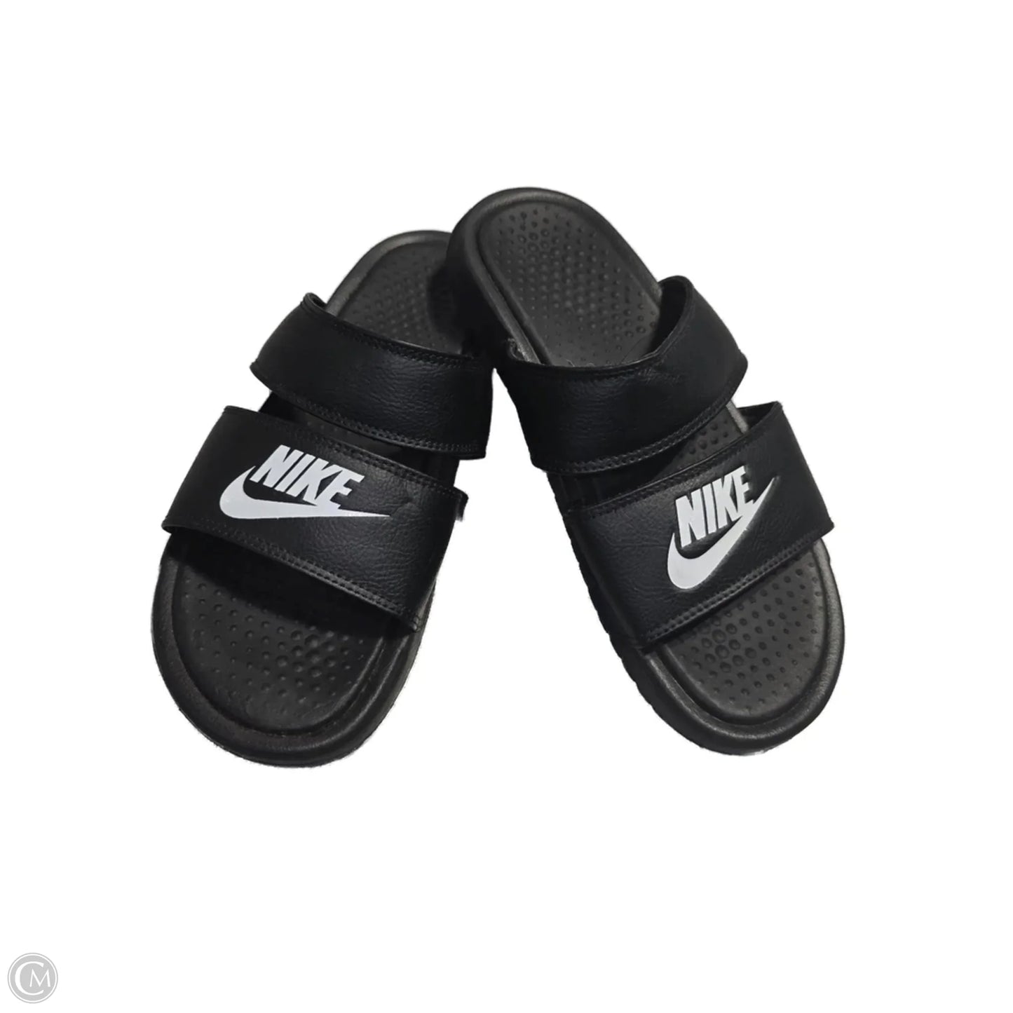 Sandals Flip Flops By Nike In Black, Size: 8