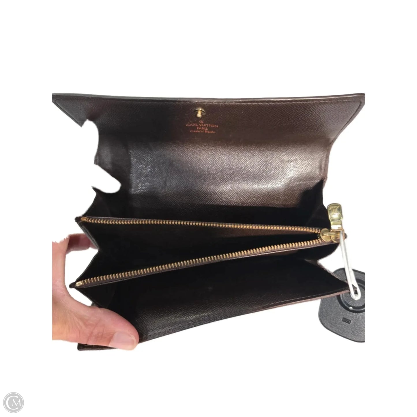 Wallet Luxury Designer By Louis Vuitton, Size: Medium