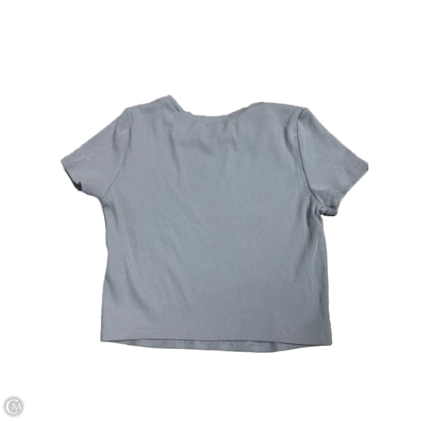 Top Short Sleeve By Garage In Blue, Size: M