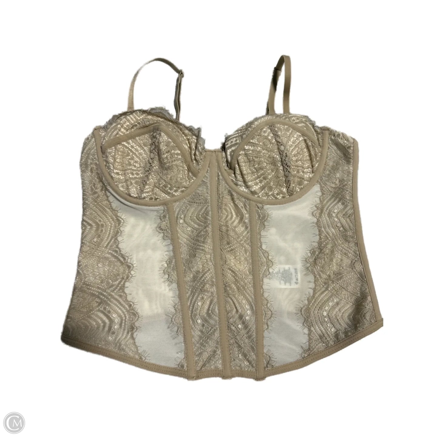 Bralette By Garage In Tan, Size: S