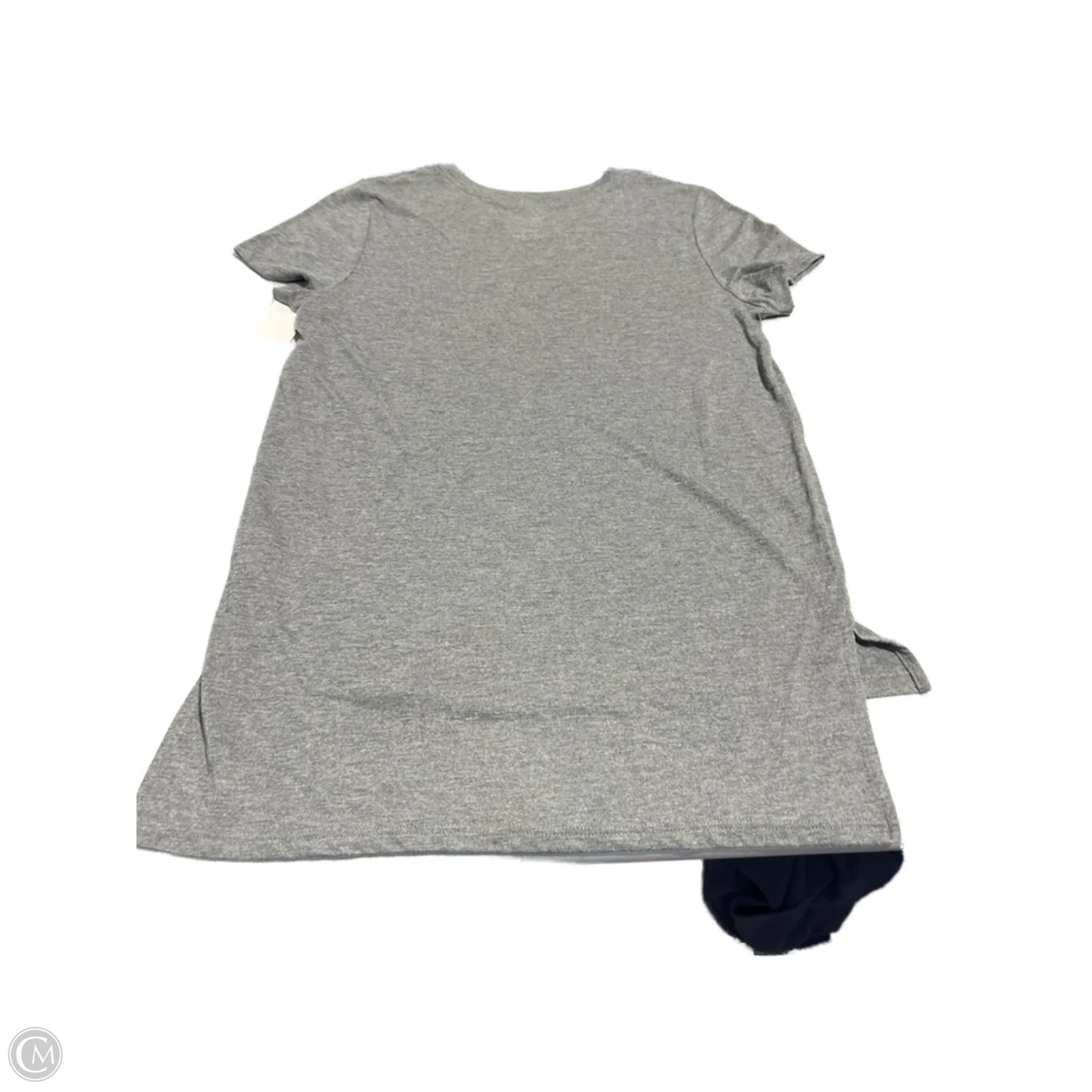 Top Short Sleeve Basic By Cme In Grey, Size: S