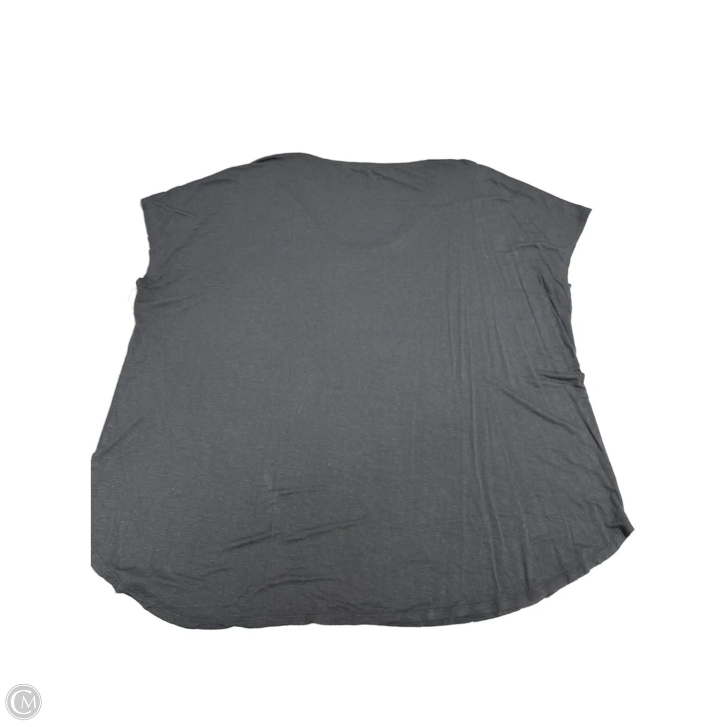 Top Short Sleeve Basic By Maurices In Black, Size: 3x