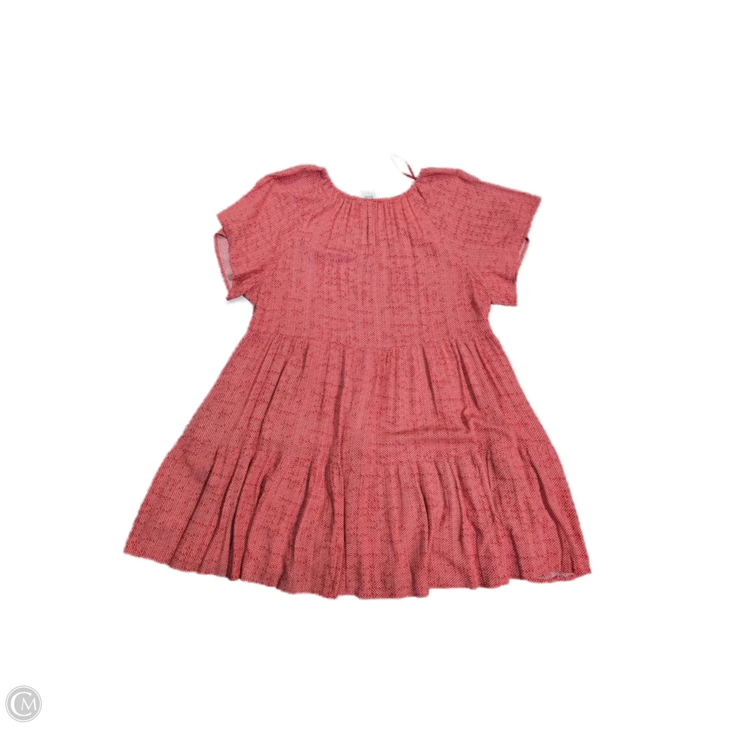 Dress Casual Short By Knox Rose In Red, Size: Xxl