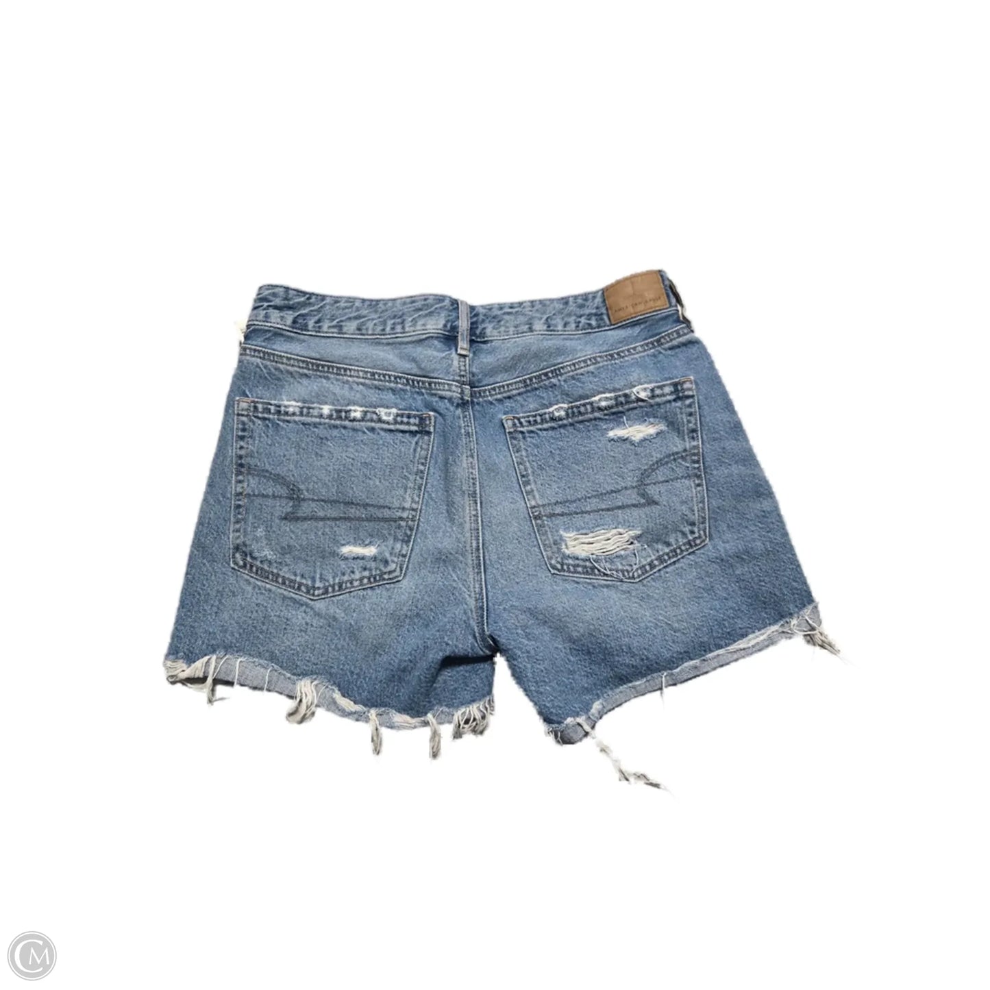Shorts By American Eagle In Blue Denim, Size: 4