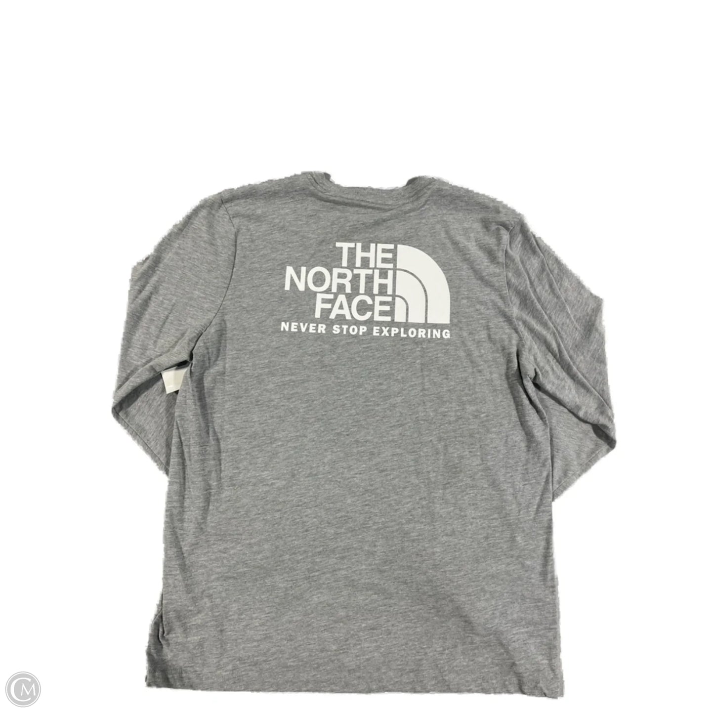 Top Long Sleeve Basic By The North Face In Grey, Size: 0