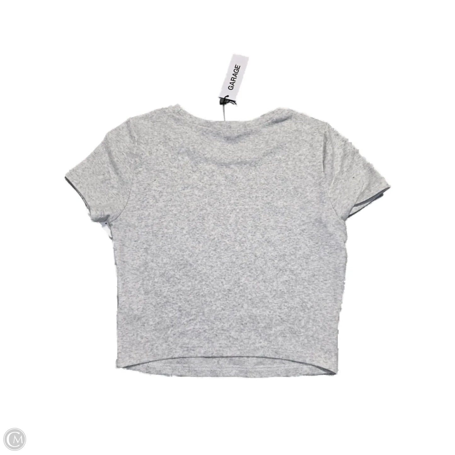 Top Short Sleeve By Garage In Grey, Size: S