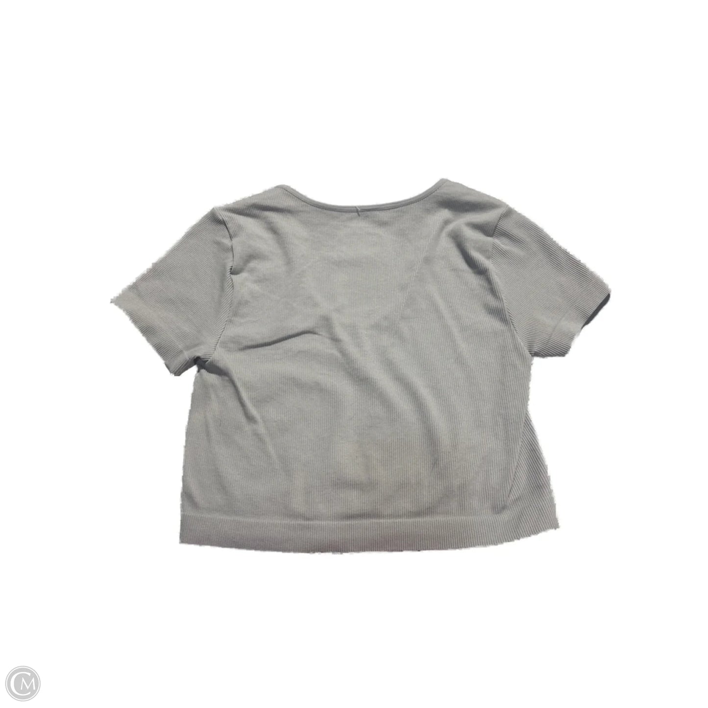 Top Short Sleeve Basic By Wild Fable In Grey, Size: Xs