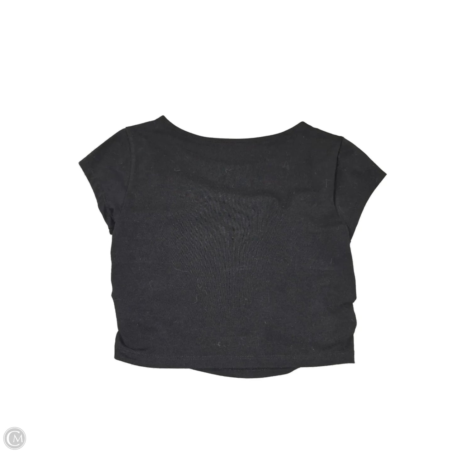 Top Short Sleeve Basic By Old Navy In Black, Size: Xs