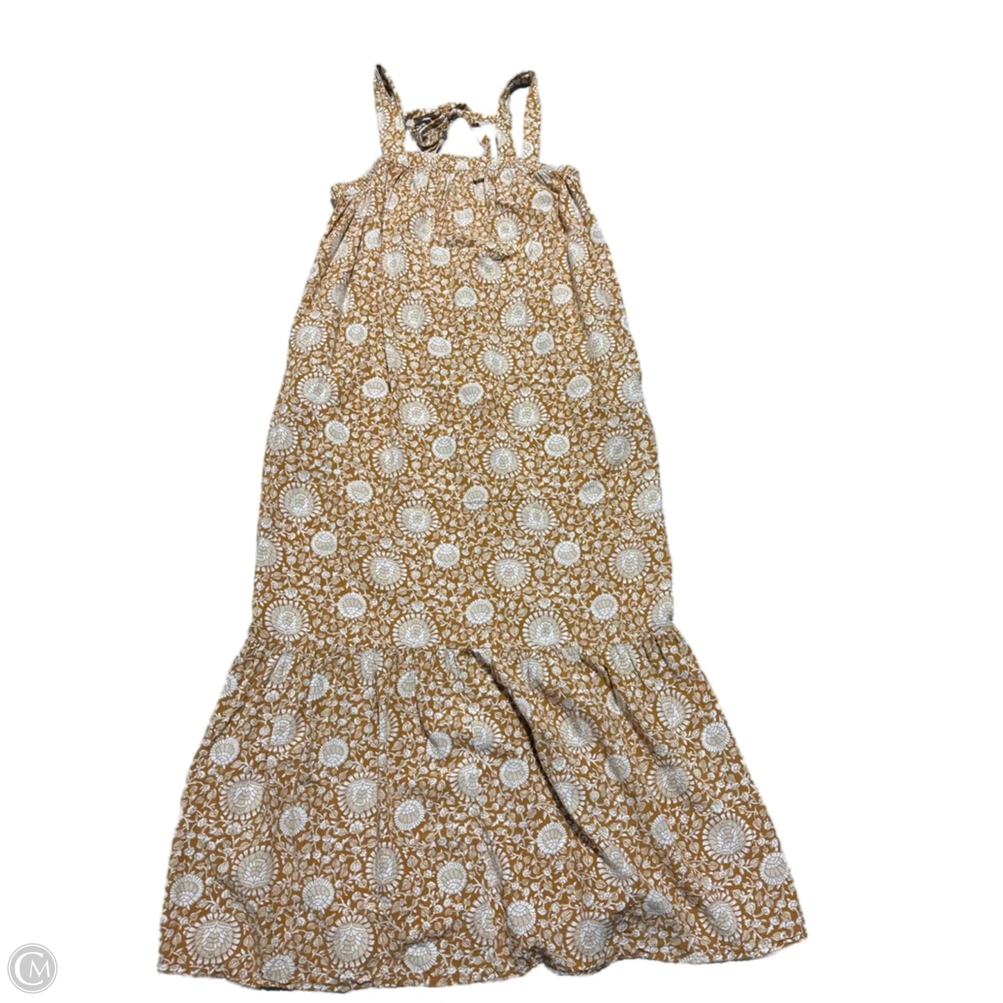 Dress Casual Midi By Old Navy In Brown, Size: S