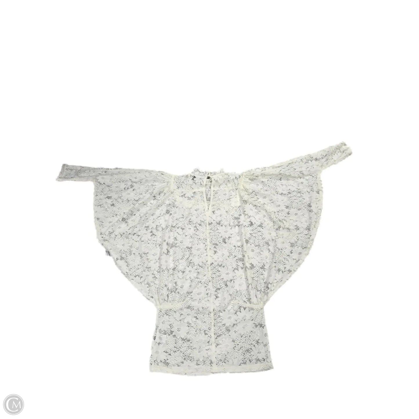 Top Long Sleeve By Vici In Cream, Size: S