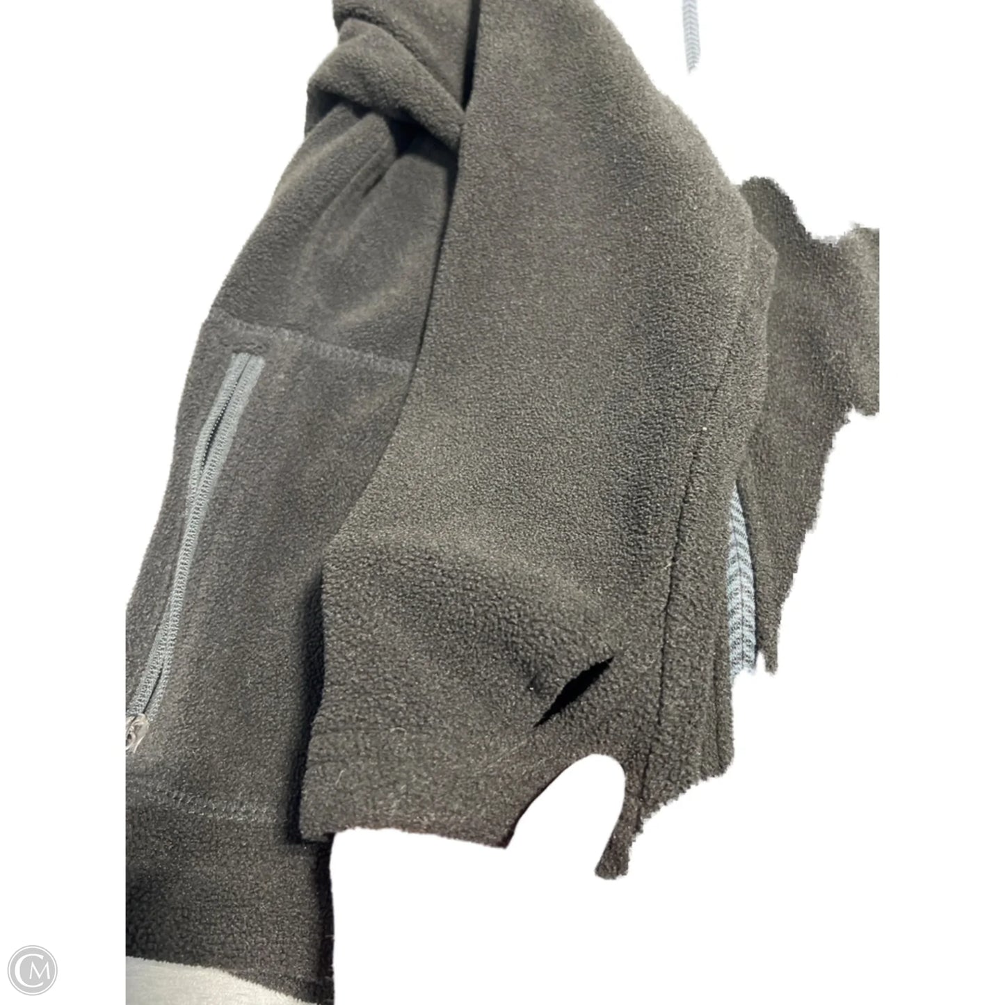 Jacket Fleece By New Balance In Black, Size: M