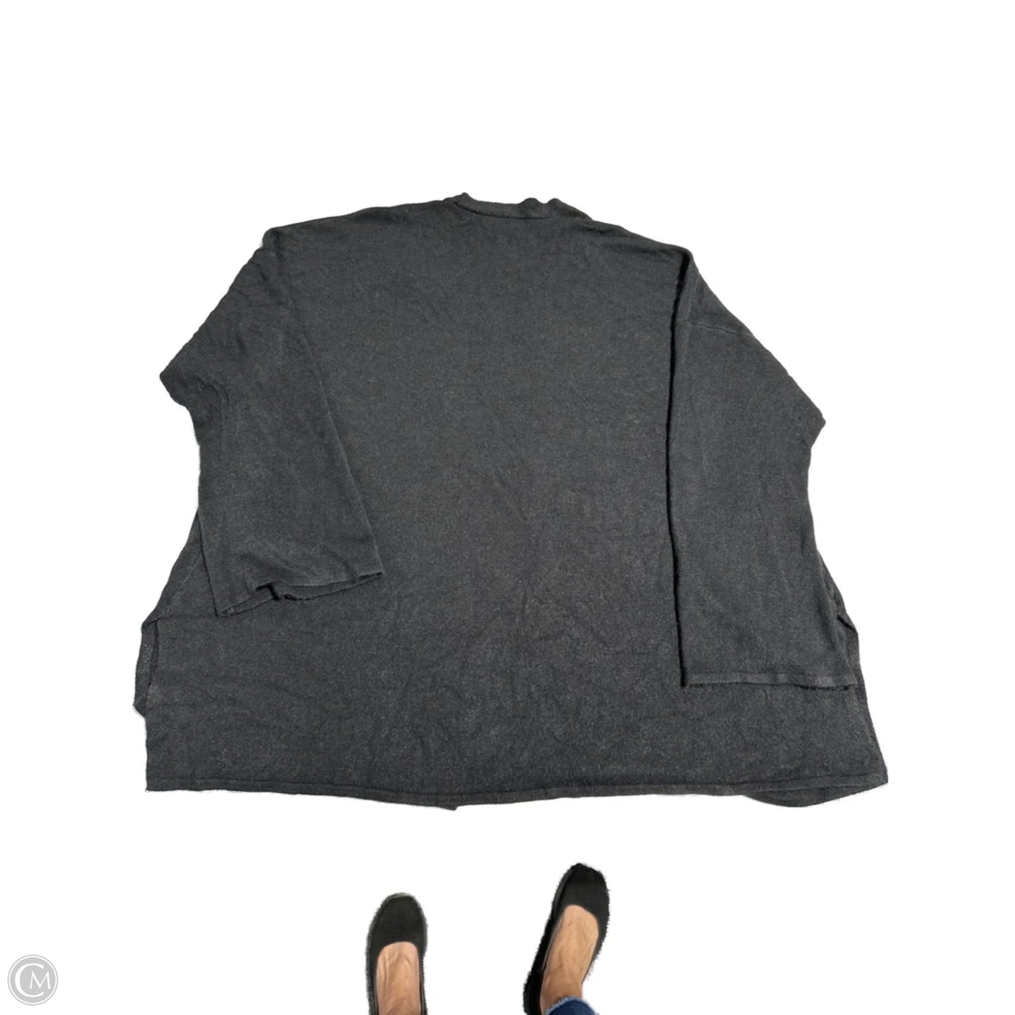 Cardigan By Roz And Ali In Black, Size: 2x