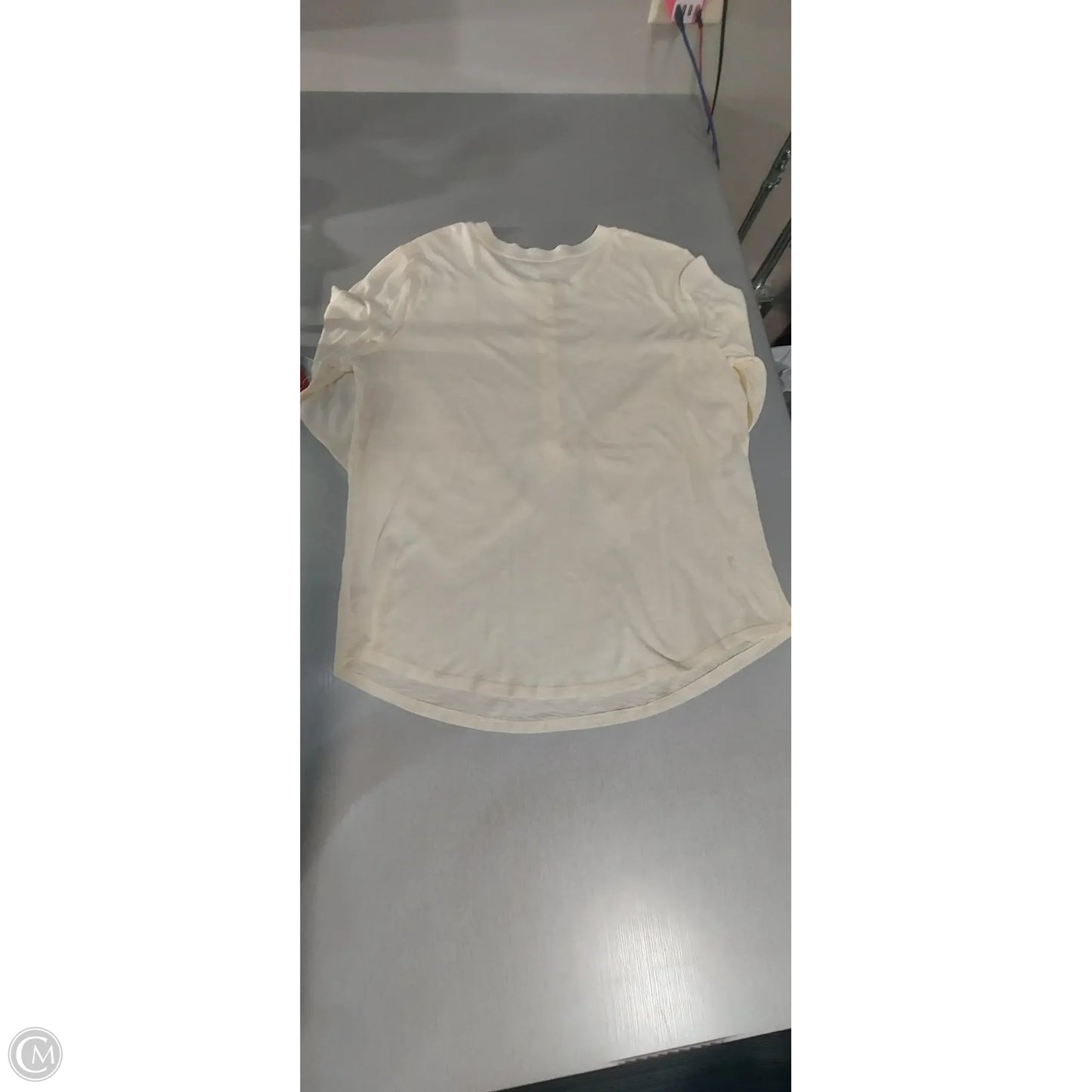 Top Long Sleeve By Reba In Cream, Size: Xl