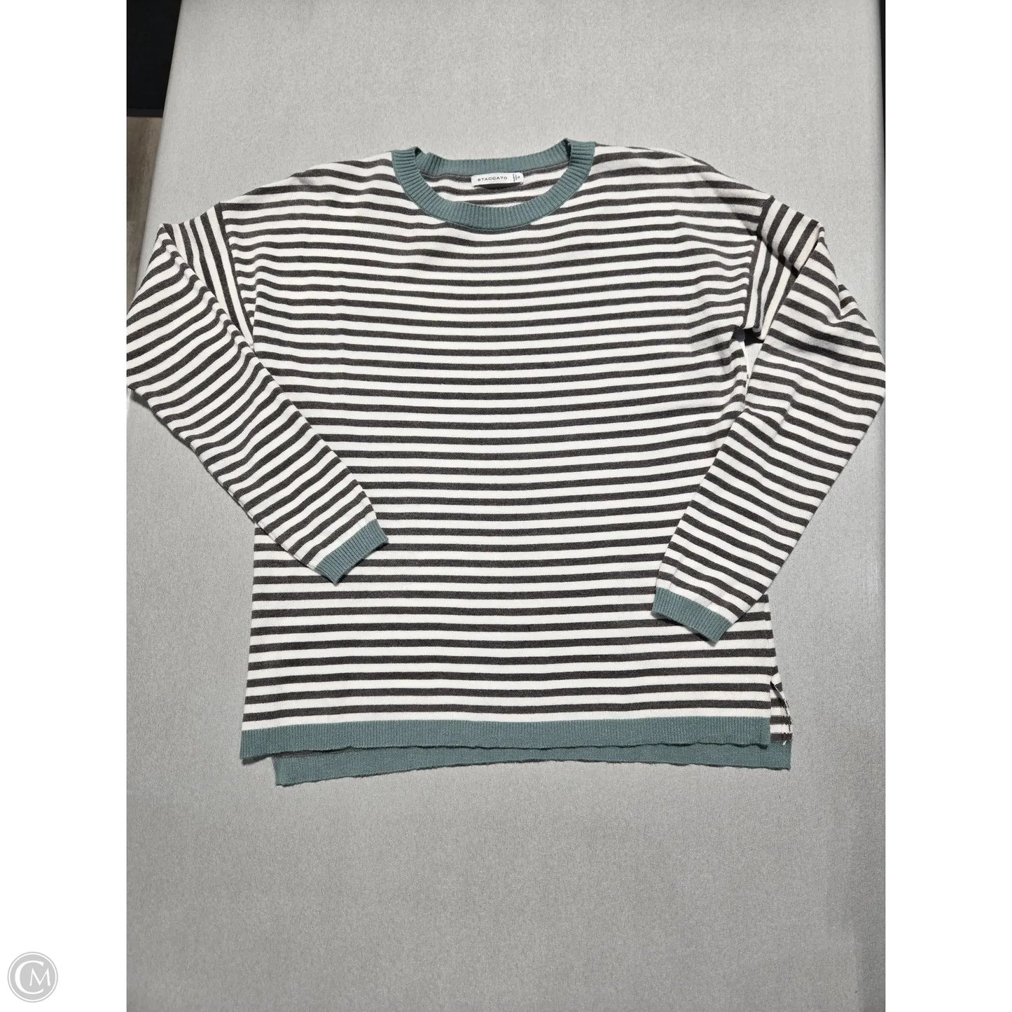 Sweater By Staccato In Striped Pattern, Size: S