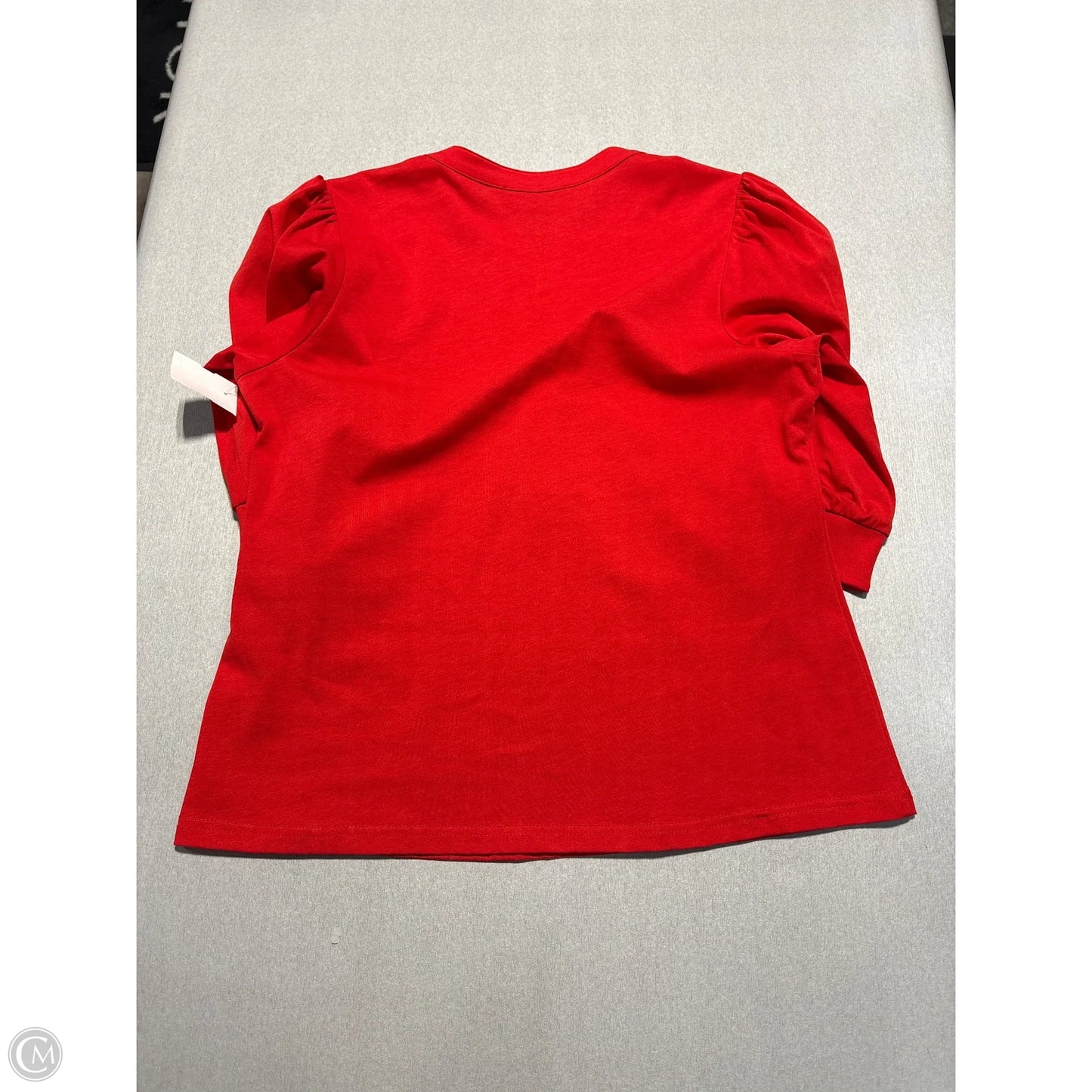Top 3/4 Sleeve By Cmc In Red, Size: M