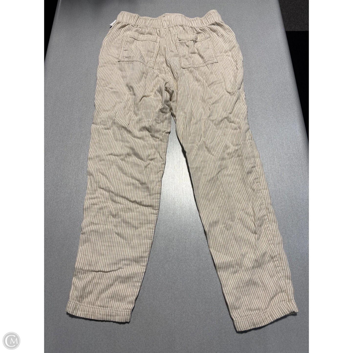 Pants Linen By Old Navy In Striped Pattern, Size: Xs