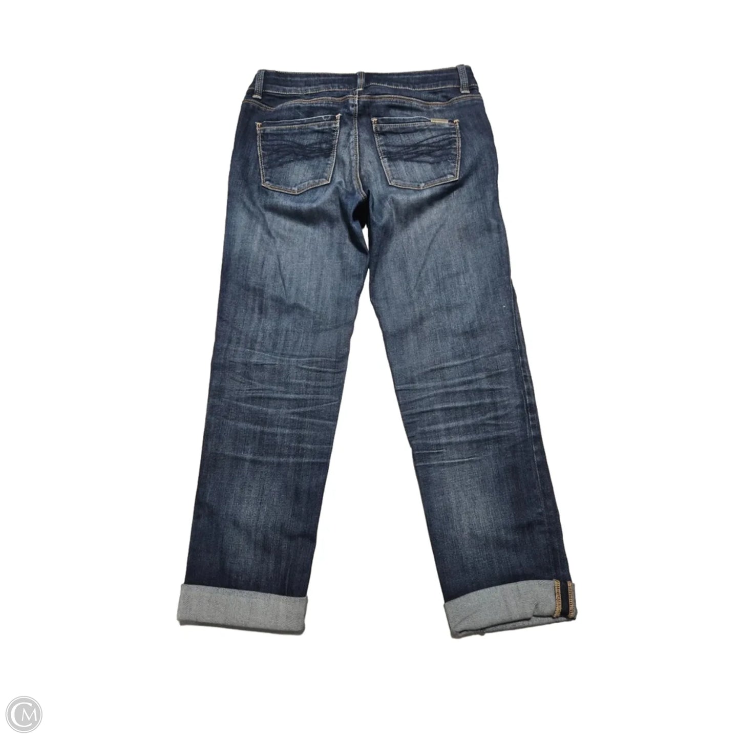 Jeans Cropped By White House Black Market In Blue Denim, Size: 0