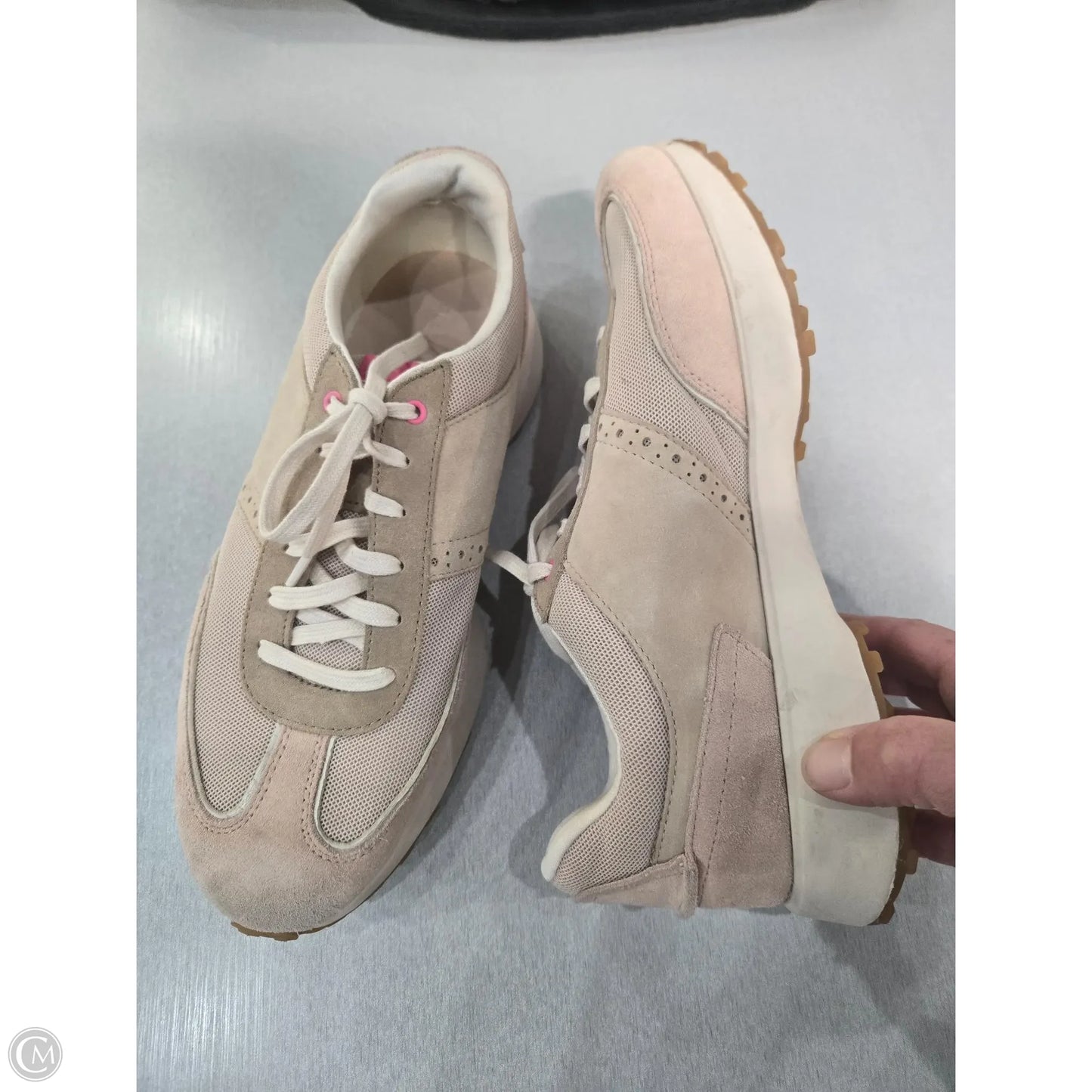 Shoes Sneakers By Cole-haan In Pink & Tan, Size: 10