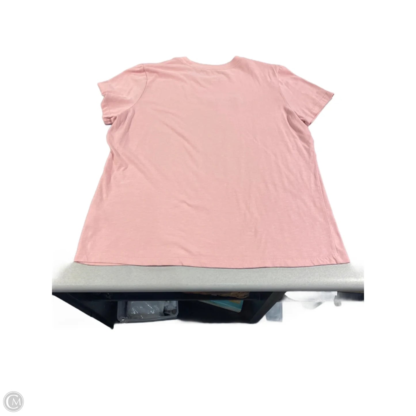 Top Short Sleeve Basic By Nike In Pink, Size: Xl