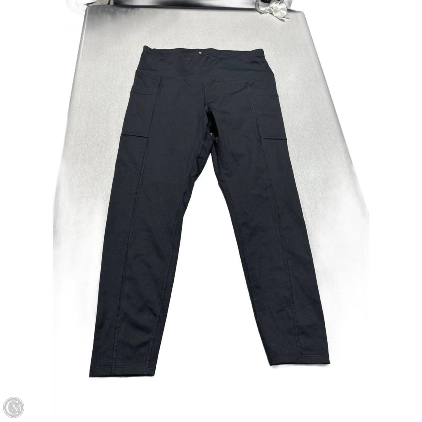 Athletic Leggings By Apana In Black, Size: L