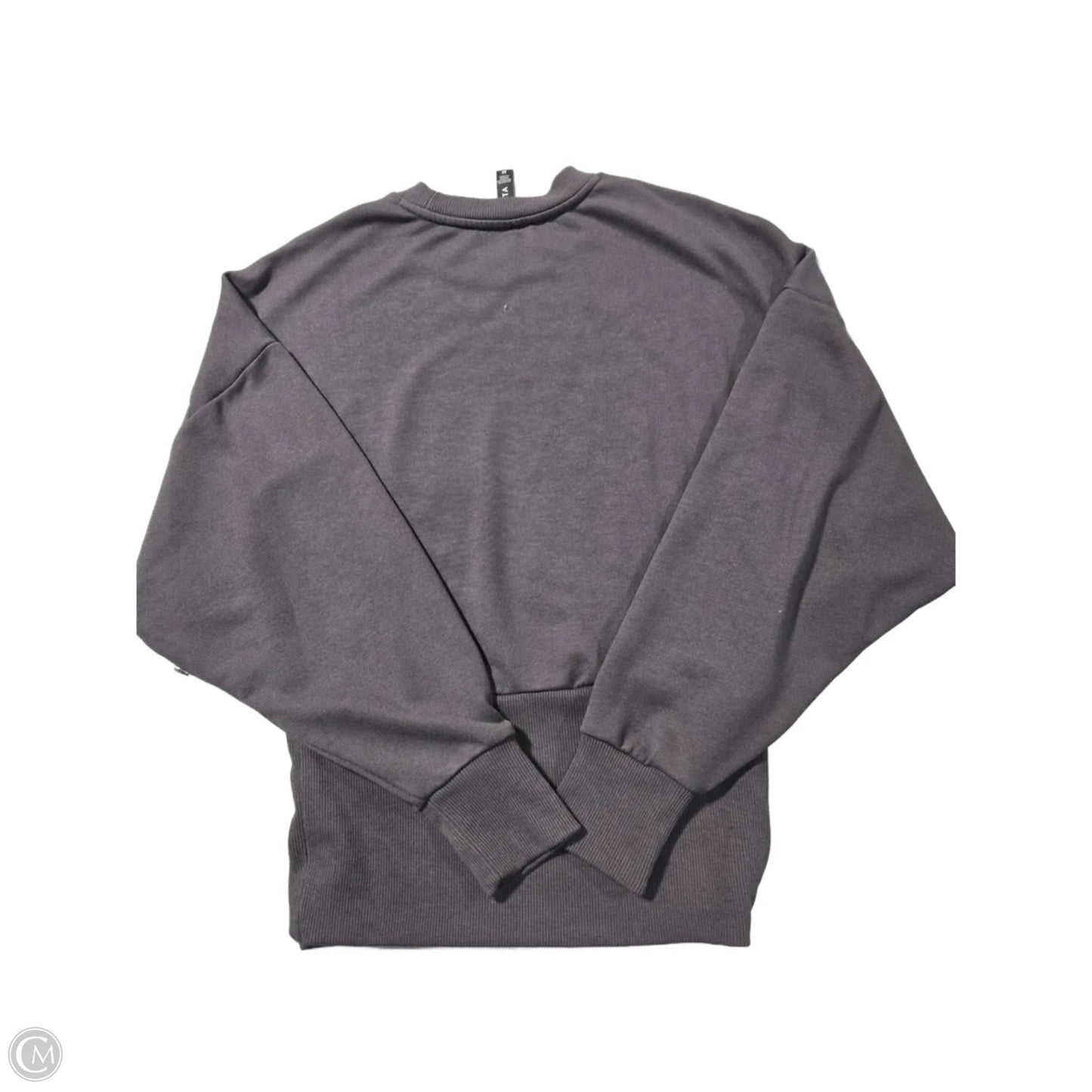 Sweatshirt Collar By Athleta In Grey, Size: M
