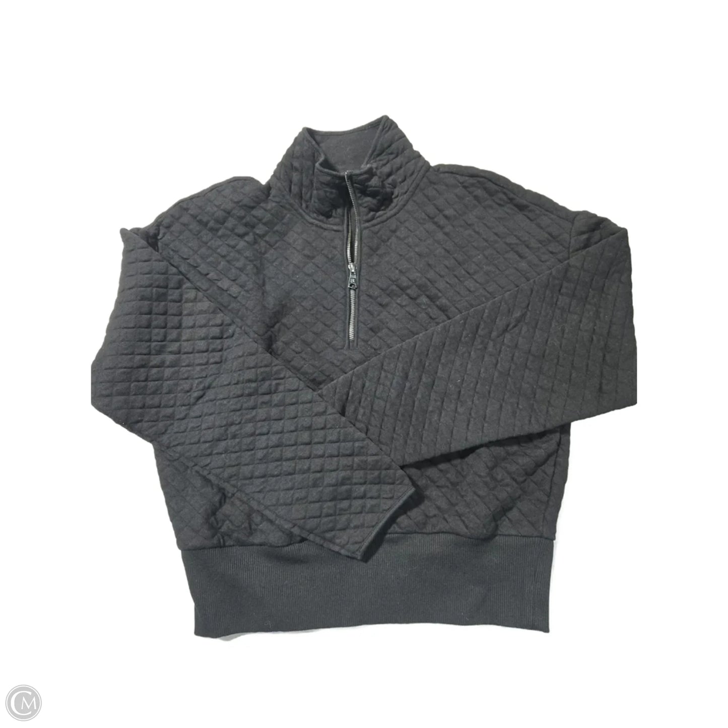 Top Long Sleeve By Banana Republic In Black, Size: M