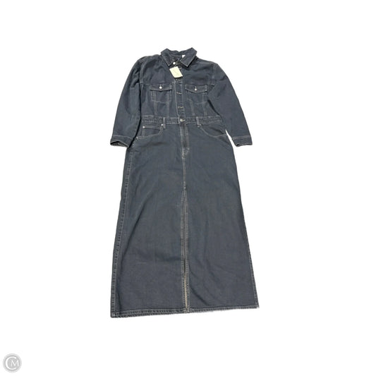 Dress Casual Maxi By Universal Thread In Black Denim, Size: Xl