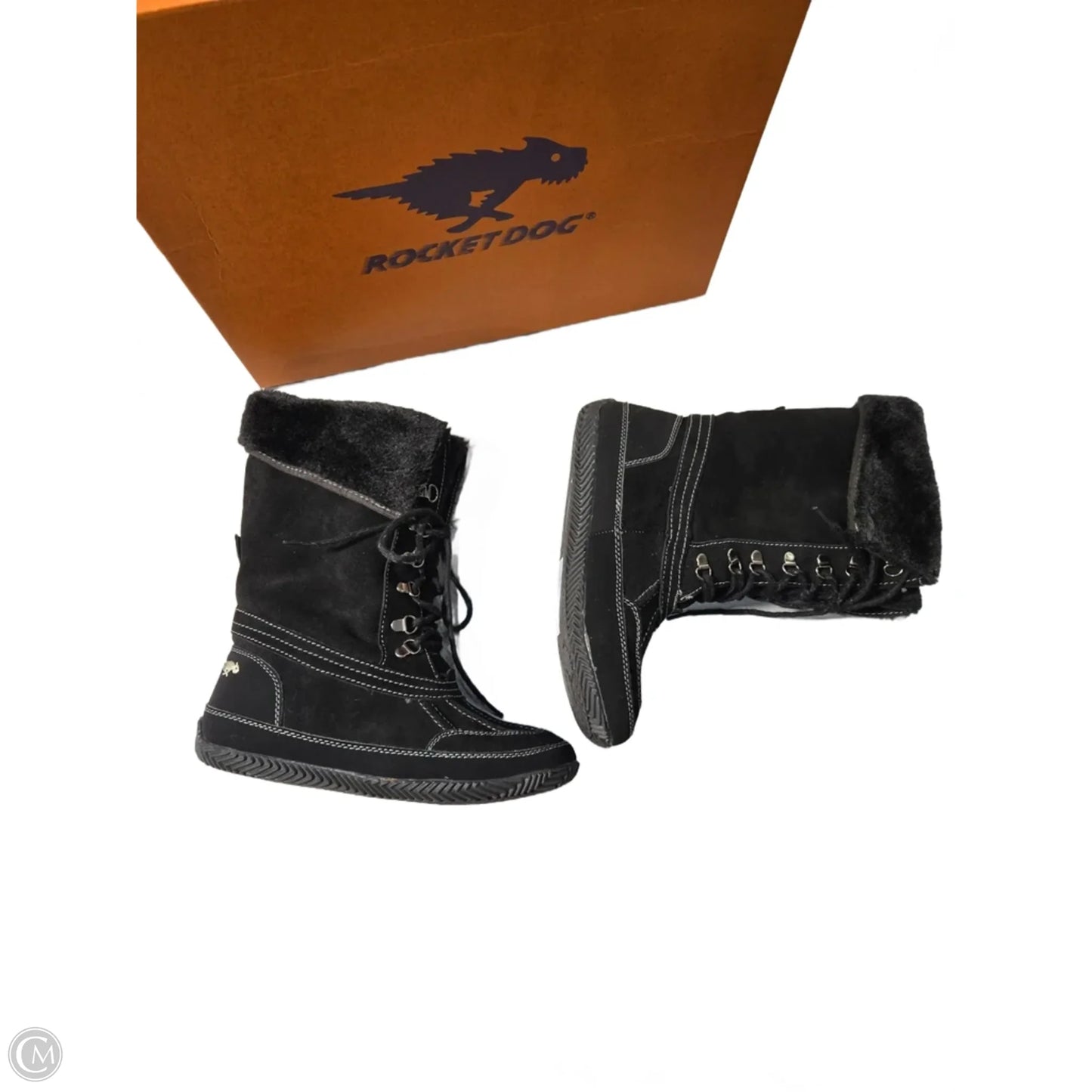 Boots Snow By Rocket Dogs In Black, Size: 8