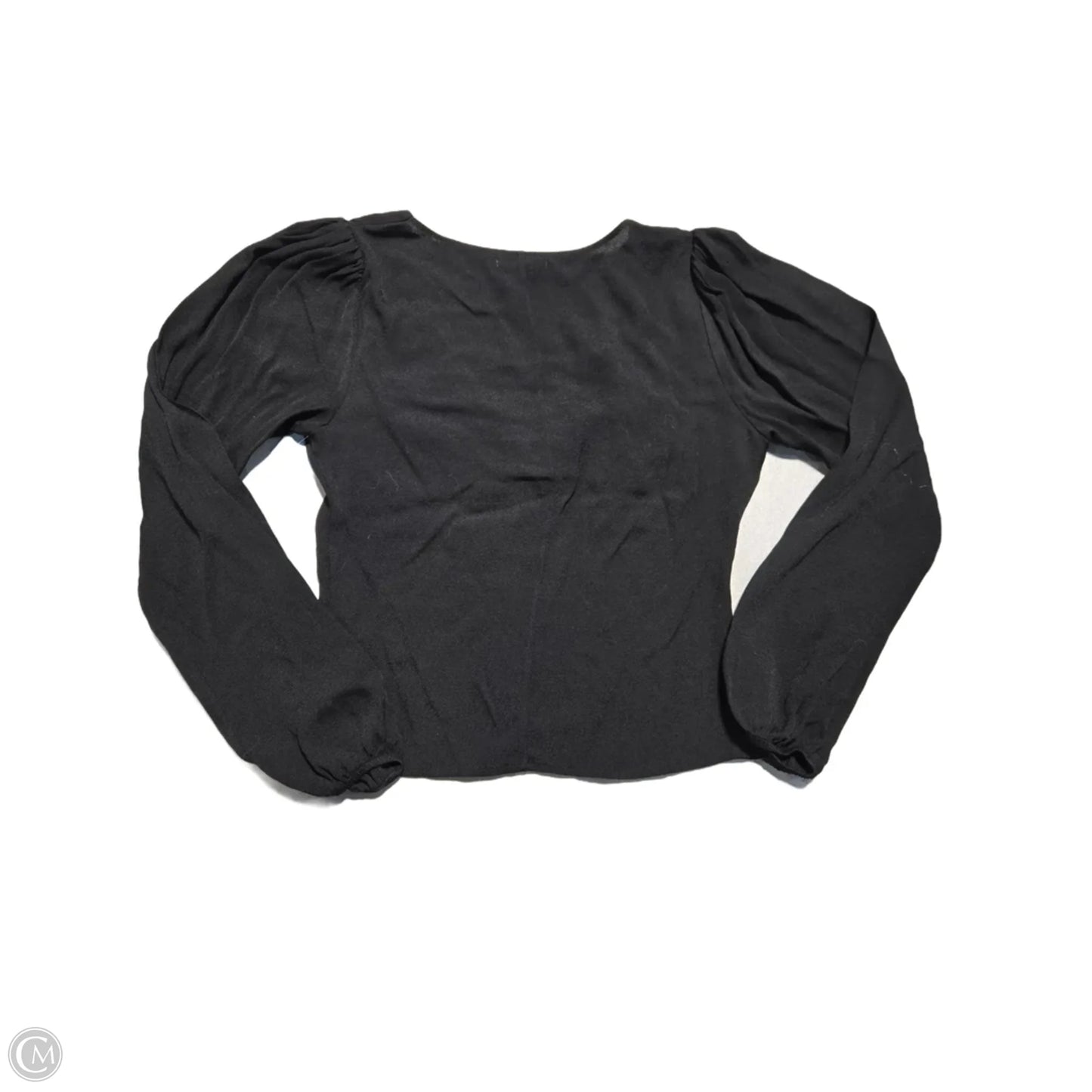 Top Long Sleeve By Reformation In Black, Size: M