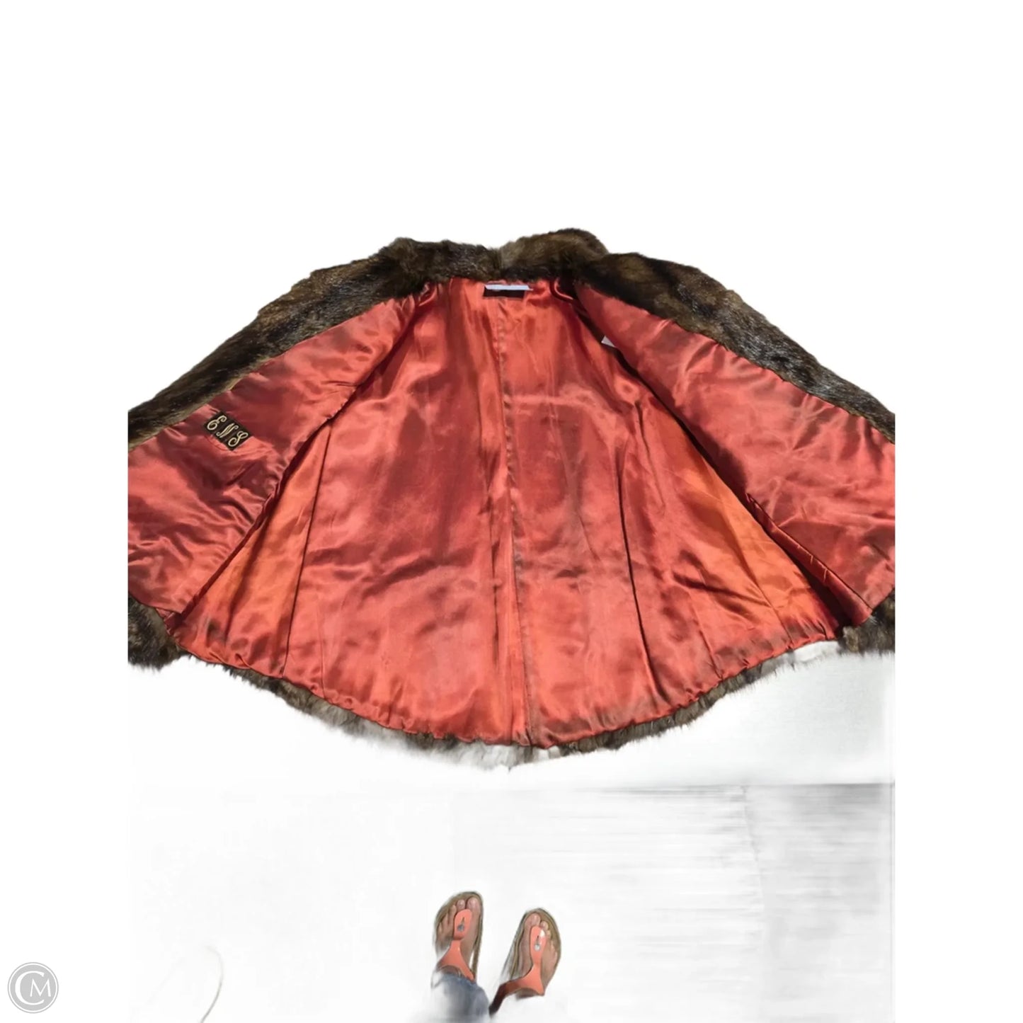 Coat Other By Cma In Brown, Size: Osfm
