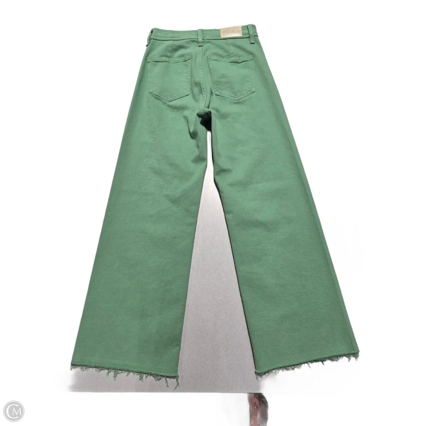 Jeans Wide Leg By Pistola In Green, Size: 0
