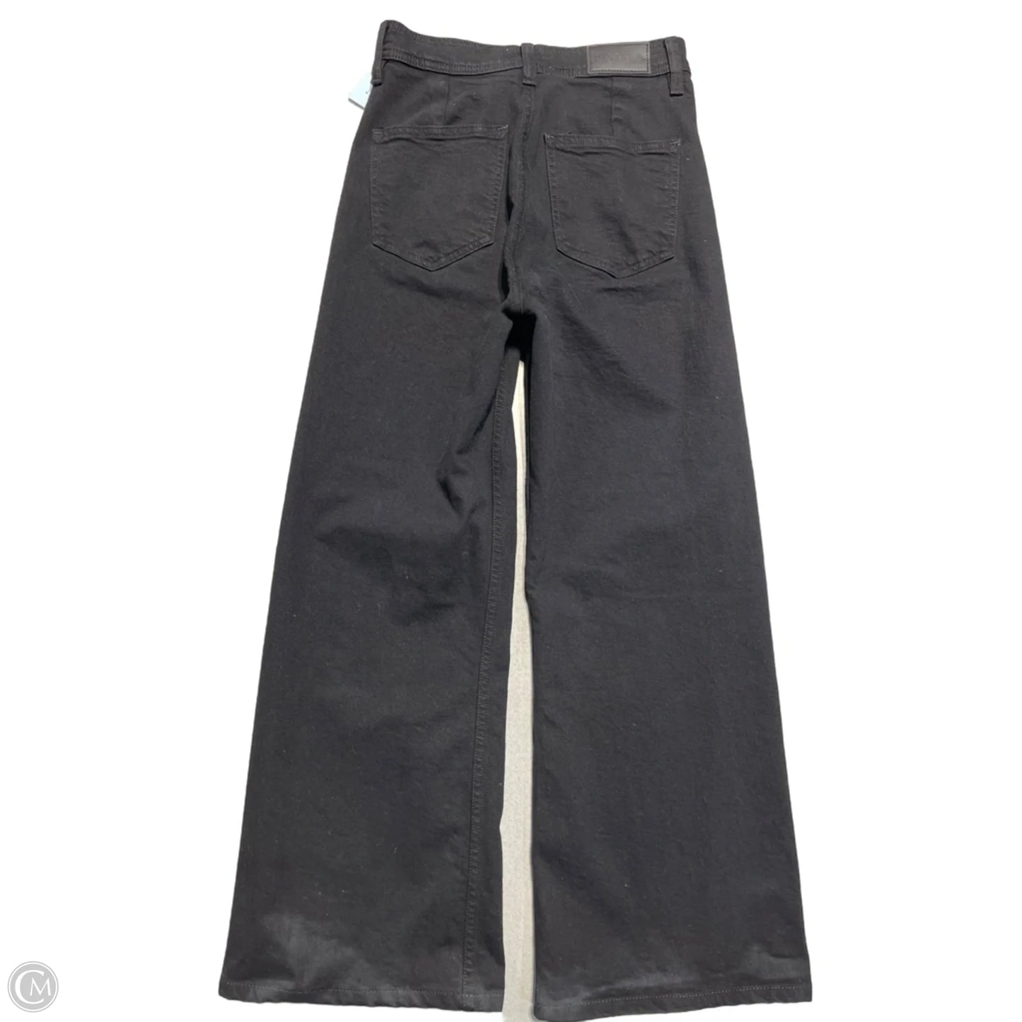 Jeans Wide Leg By Pistola In Black, Size: 0
