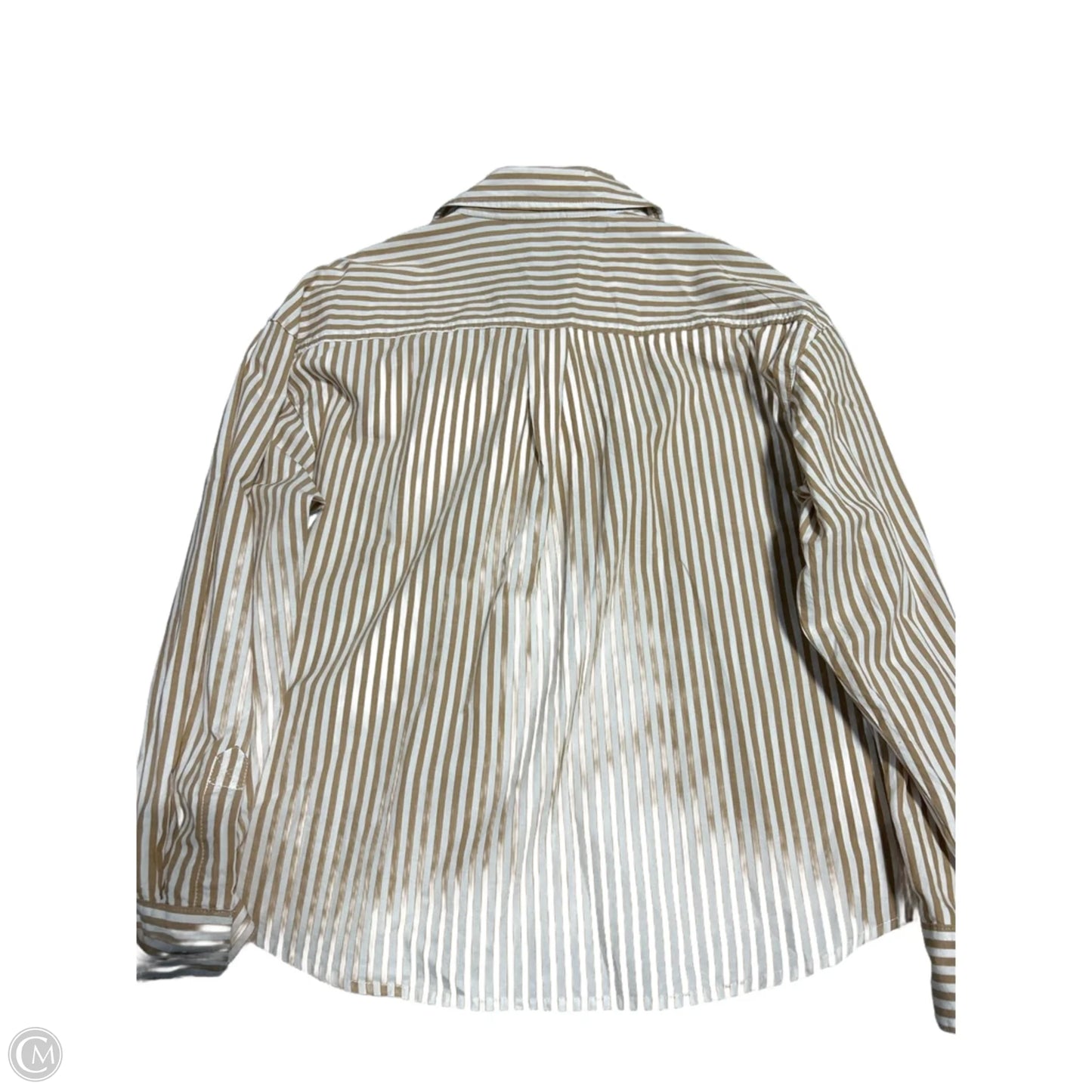 Top Long Sleeve By Old Navy In Striped Pattern, Size: S