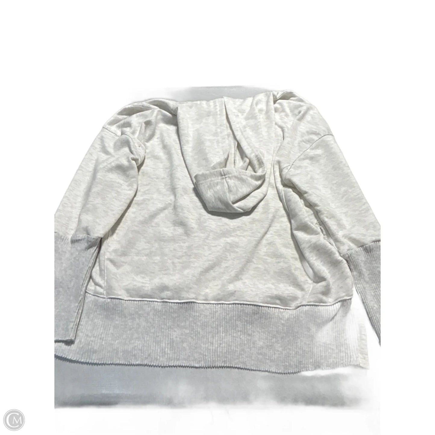 Top Long Sleeve By Cmf In Grey, Size: L