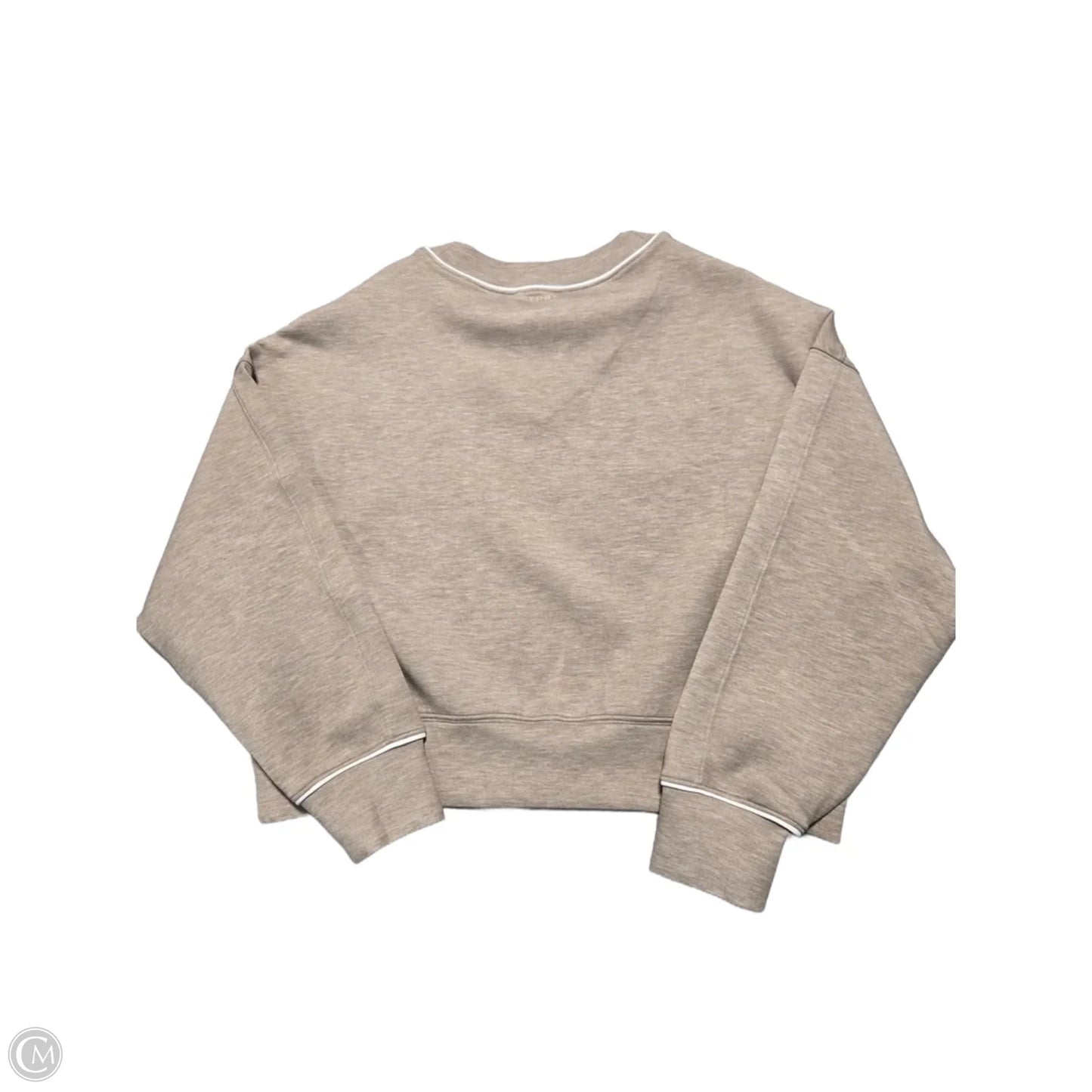 Top Long Sleeve By Ypb In Brown, Size: S