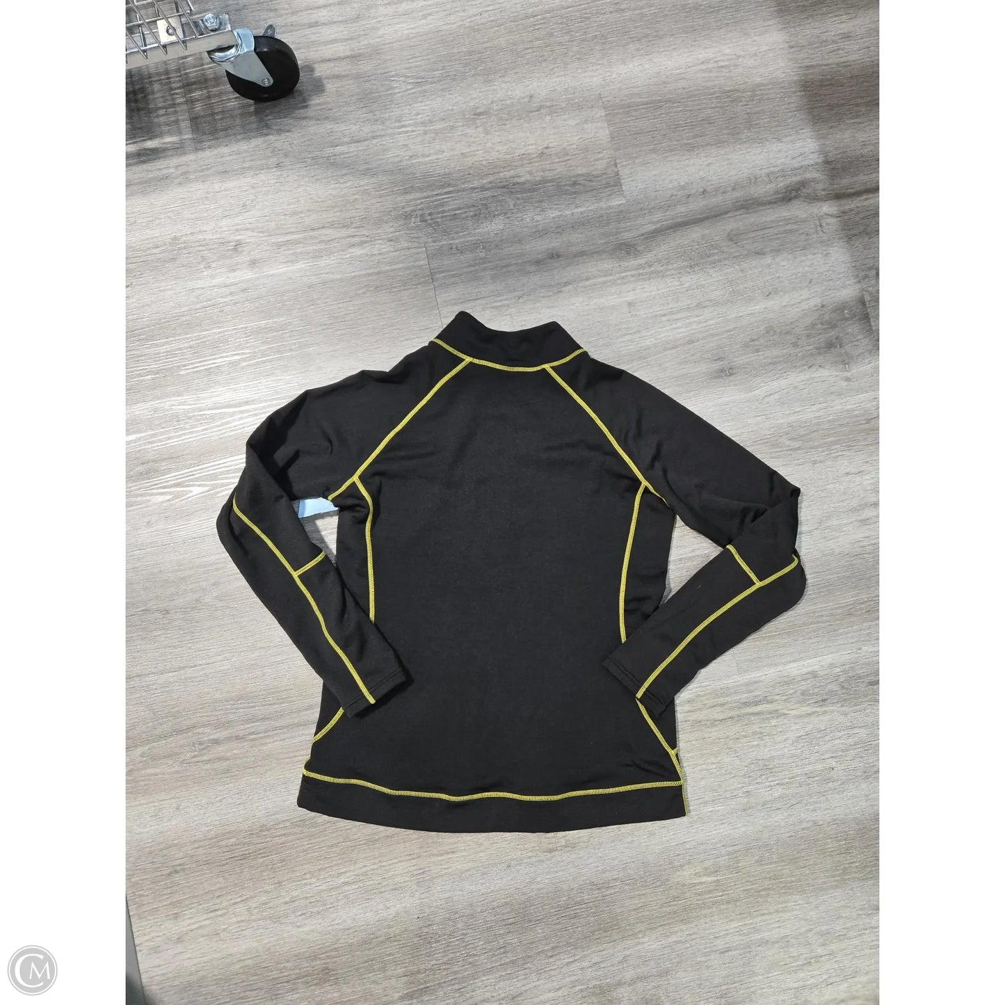 Top Long Sleeve By Cmf In Black, Size: Xl