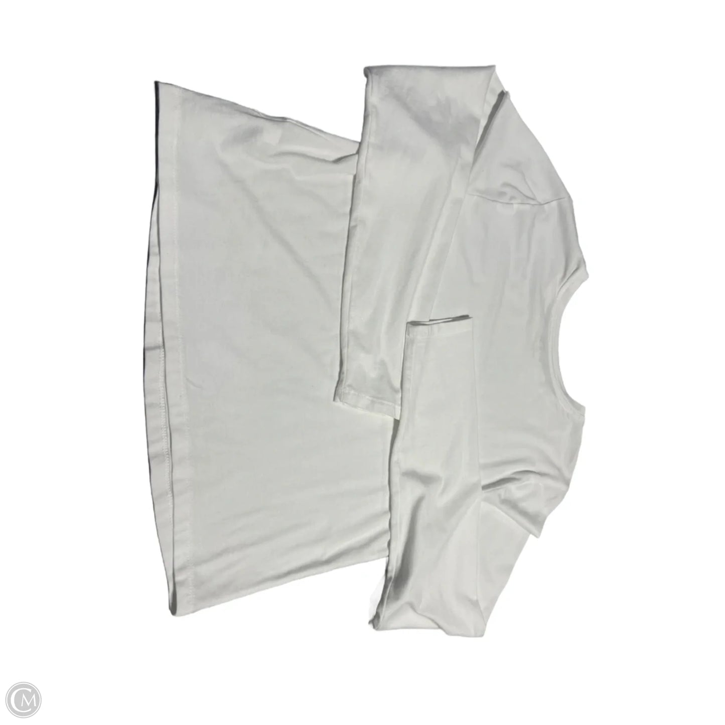 Top Long Sleeve By Old Navy In White, Size: L