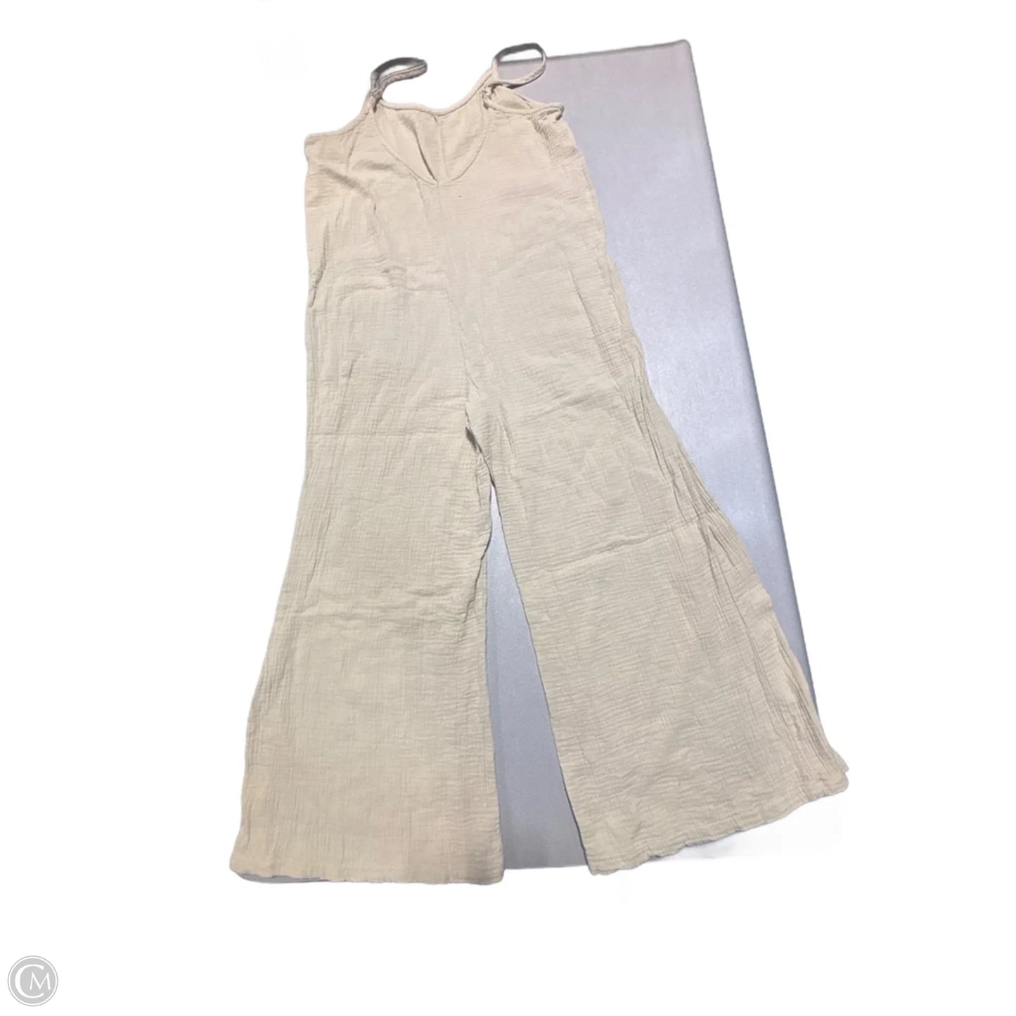 Jumpsuit By Cme In Tan, Size: S